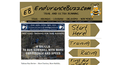 Desktop Screenshot of endurancebuzz.com